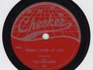 DOO-WOP 78: THE ENCORES/ WHEN I LOOK AT YOU/YOUNG GIRLS/ Checker 6981/ excellent