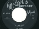 HAWKS - It's All Over / Ever Since You Been Gone - MODERN - Doo Wop R&B 45