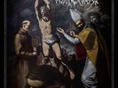 Rotting Christ The Heretics Ltd. Clear and Black marbled (Vinyl) (US IMPORT)