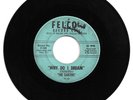 RARE DOO WOP 45 THE SAUCERS WHY DO I DREAM ON FELCO   VG/VG-  2ND PRESS ORIGINAL