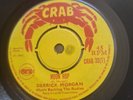 DERRICK MORGAN ft THE RUDIES Moon Hop 7inch 1969 A1 1st Press RED TEXT Crab
