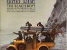 BEACH BOYS SURFIN SAFARI 1ST PRESS 1962 UK CAPITOL VINYL LP T 1808 MONO EX / EX