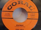 Buddy Holly HEARTBEAT / WELL...ALL RIGHT (ROCKABILLY 45) #62051 PLAYS VG++