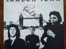 Autographed Paul McCartney Wings  Record London Town signed sleeve only