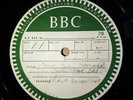 BLUES LEADBELLY BBC ACETATE 12