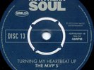 MVP'S -TURNING MY HEARTBEAT UP  b/w  ORIGINALS - SUSPICION