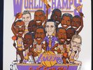 L.A. Lakers 1987 World Champs - Just Say No  - Original Vinyl Album LP