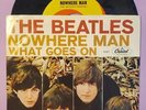 The Beatles US 45 Capitol 5587 NOWHERE MAN / WHAT GOES ON W/pic. Slv. WC (D)