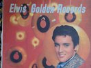 Elvis Golden Records, vinyl an album cover Fair, rare to have offer card