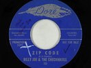 Rock & Roll Inst. 45 - Billy Joe & Checkmates - Zip Code - Dore - VG++ obscure