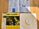 THE CLASH THE SOUND OF THE SINNERS PRIVATE PRESS LIVE 1983 LP CLEAR VINYL RARE