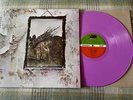 LED ZEPPELIN IV (4) UK 1977 Atlantic Kinney LILAC VINYL 1st Press  NEAR MINT