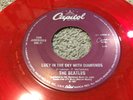 The Beatles: Lucy In The Sky With Diamonds 1996 Capitol Red Jukebox 45rpm