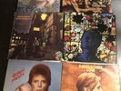 David Bowie vinyl Lp Album Record x6 hunky dory ziggy low tonight pinups diamond