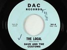 Garage Surf 45 - Dave & The Customs - The Local - DAC - mp3