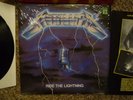 1984 Metallica Ride the Lightning Vinyl LP Shrink Specialty Masterdisk Plays NM-