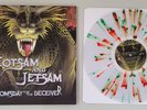 Flotsam And Jetsam Doomsday For The Deceiver Pop Up Cover Splatter Vinyl Record