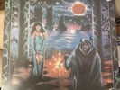 Burn To My Touch LP- Liege Lord 1987 VG+ 88561-8148-1 Combat Records Metal Blade