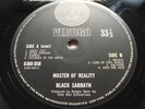 Black Sabbath - Master of Reality // Or UK 71 Vertigo Swirl LP Poster #2