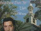 ELVIS PRESLEY   SOUTH AFRICA LP   HOW GREAT THOU ART