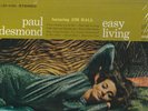 PAUL DESMOND EASY LIVING RCA STEREO LP IN SHRINK JIM HALL PERCY HEATH CONNIE KAY