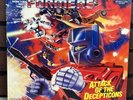 The TRANSFORMERS  Attack of the Decepticons LP, 1985 Hasbro Kid Stuff preowned