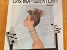 CRISTINA SLEEP IT OFF Mercury Records LP vinyl gold stamped PROMO James Chance