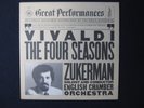 Vivaldi: The Four Seasons Pinchas Zukerman [Vinyl LP] Great Performances
