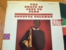 ORNETTE COLEMAN THE SHAPE OF JAZZ TO COME EX LP ORIG ATLANTIC STEREO FREE SHIP