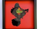 Chicago VIII - Cardinal in Flight - Original Framed Vinyl Record Art 1974