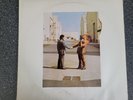 Pink Floyd Wish You Were Here Vinyl Record PC 33453 1975 VG+ &Pink Floyd Sticker