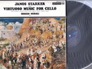 1lp denon ox-7140-nd janos starker cello virtuoso music neriki ex+/nm
