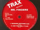 Rare '86 DEEP HOUSE Mr. Fingers - WASHING MACHINE / CAN YOU FEEL IT - 12
