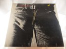Rolling Stones Sticky Fingers Sealed Vinyl Record LP USA 1977 Zipper Hype Sticke