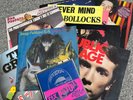 Sex Pistols, Public Image, Sid Vicious, Rare Vinyl LPs (10) and 45 Singles (6)