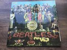 Beatles Lp Sgt Peppers Lonely Hearts Club Band Parlophone 1967 White Label VG.
