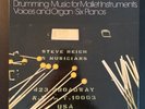 Steve Reich - Drumming, Six Pianos, Mallet Instruments 3x VINYL LTD BOXSET (EX)