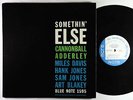 Cannonball Adderley - Somethin' Else LP - Blue Note Mono DG RVG Ear W 63rd VG+