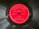 BILLIE HOLIDAY I Cover the Waterfront/Lover Come Back to Me COMMODORE 559 E/E+