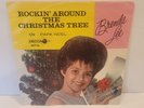 45 BRENDA LEE Rockabilly Xmas Classic PS Rockin' Around The Christmas Tree DECCA