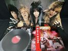 POSTER W.A.S.P. LOVE MACHINE ECS-81671 VINYL JAPAN LP OBI EX/EX+
