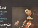 BACH-3-LP-BOX-MAURICE GENDRON-SÄMTLICHE SUITEN F. CELLO-PHILIPS-STEREO- MINT