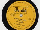DOO-WOP 78:THE EMBERS/SOUNDOF LOVE/PARADISE HILL/Herald 410/ excellent condition