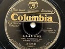 Pink Anderson Simmie Dooley Columbia 14400 C.C.&O. Blues 78 RPM Record