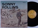 SONNY ROLLINS Way Out West CONTEMPORARY LP VG+ i