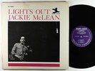Jackie McLean - Lights Out LP - New Jazz - NJLP 8263 Mono RVG VG+