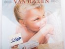 Original 1984 Van Halen Jump LP Stickers on Sleeve Intact Vinyl Record