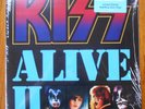 KISS-ALIVE II-LP ( RED/BLUE SWIRL VINYL ) ( NEW,NEVER OPENED )
