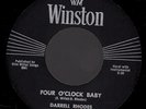 DARRELL RHODES & FALCONS   SINGLE WINSTON  