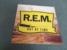 R. E. M. - Out Of Time LP Europe issue 1991 Warner Bros. 7599-26496-1 / WX 404